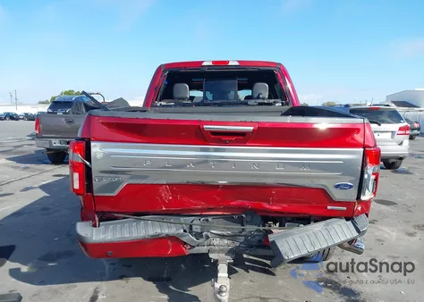 2018 Ford F-150 Platinum z USA, uszkodzony, nr VIN 1FTEW1EGXJFC60422